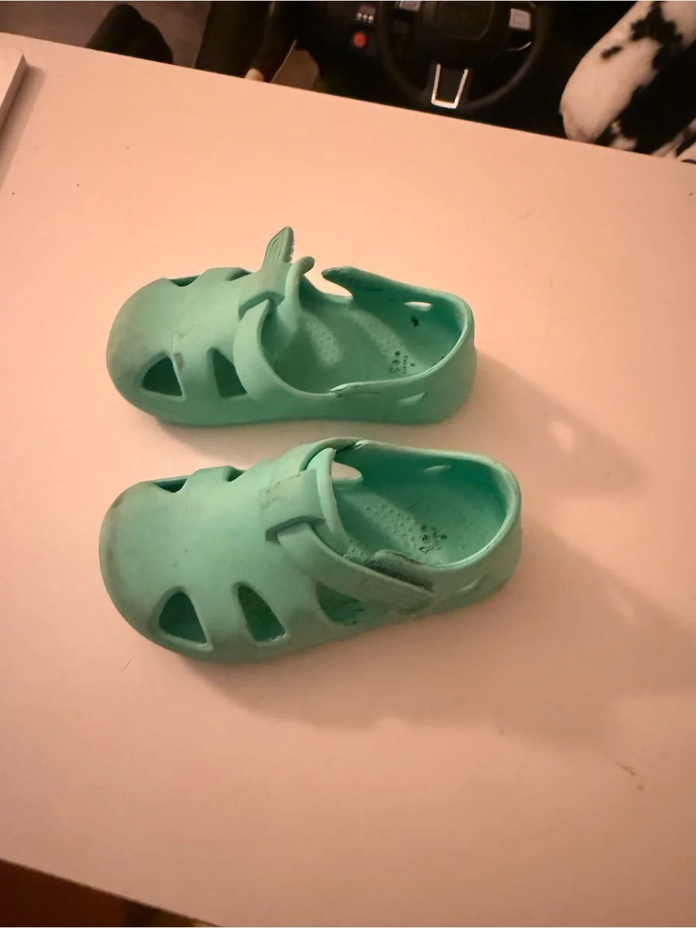 Ten Little Toddler Water Sandals Mint Green Size 8